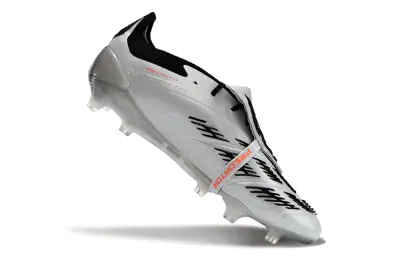 Adidas Predator Elite Foldover Tongue FG - Silver/Black/White