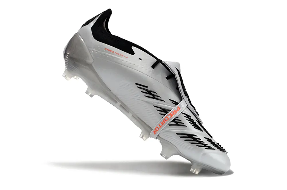 Adidas Predator Elite Foldover Tongue FG - Silver/Black/White