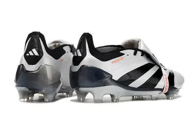 Adidas Predator Elite Foldover Tongue FG - Silver/Black/White