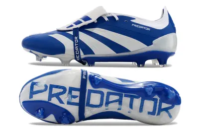 Adidas Predator Elite Foldover Tongue FG - Blue/Bright Blue/White