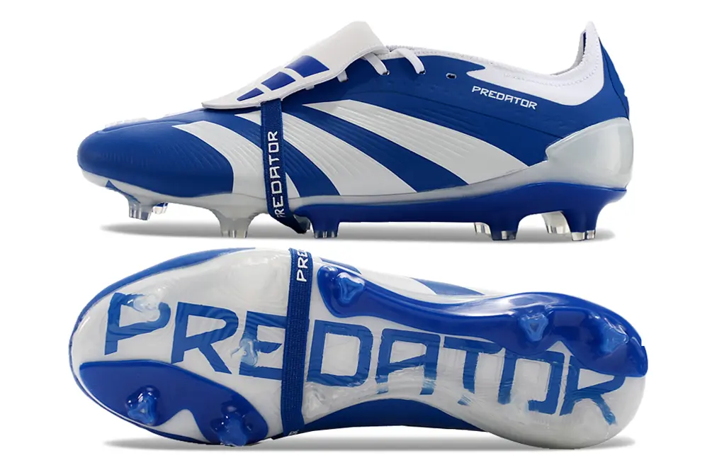 Adidas Predator Elite Foldover Tongue FG - Blue/Bright Blue/White