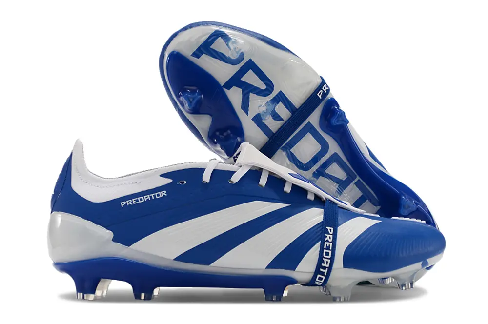 Adidas Predator Elite Foldover Tongue FG - Blue/Bright Blue/White