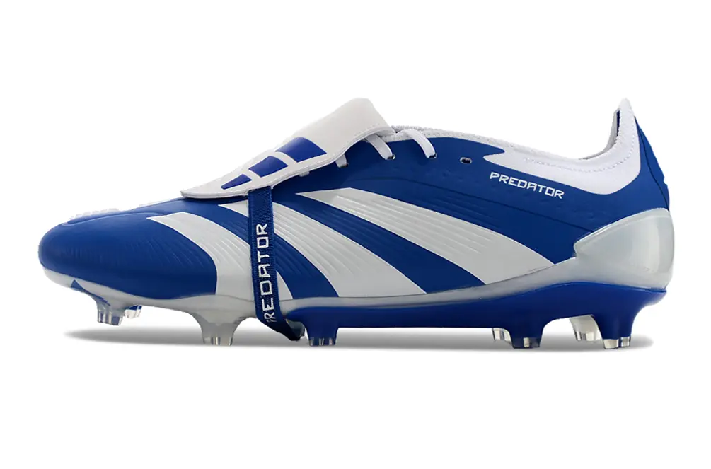 Adidas Predator Elite Foldover Tongue FG - Blue/Bright Blue/White