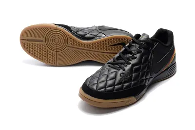 Nike Tiempo Ligera IV 10R IC - Black/Midnight Black/Gum Sole