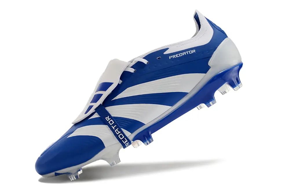 Adidas Predator Elite Foldover Tongue FG - Blue/Bright Blue/White