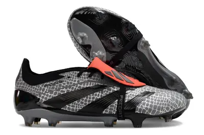 Adidas Predator Elite Foldover Tongue FG - Gray/Black/Red