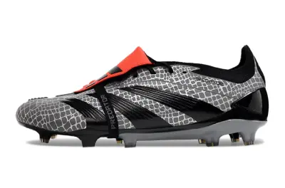 Adidas Predator Elite Foldover Tongue FG - Gray/Black/Red