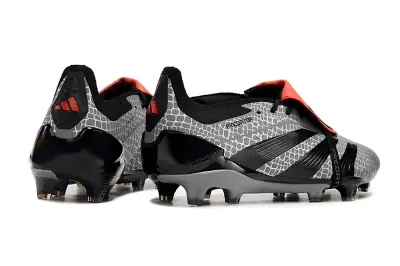 Adidas Predator Elite Foldover Tongue FG - Gray/Black/Red