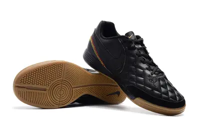 Nike Tiempo Ligera IV 10R IC - Black/Midnight Black/Gum Sole