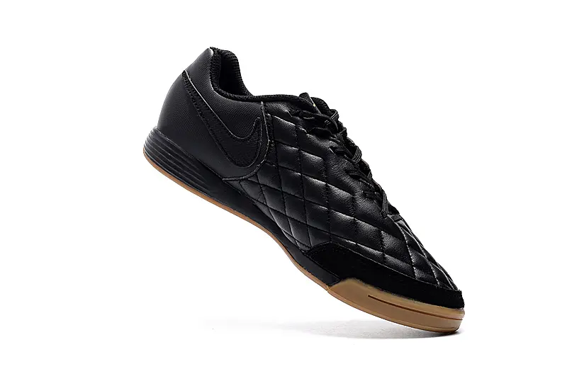Nike Tiempo Ligera IV 10R IC - Black/Midnight Black/Gum Sole