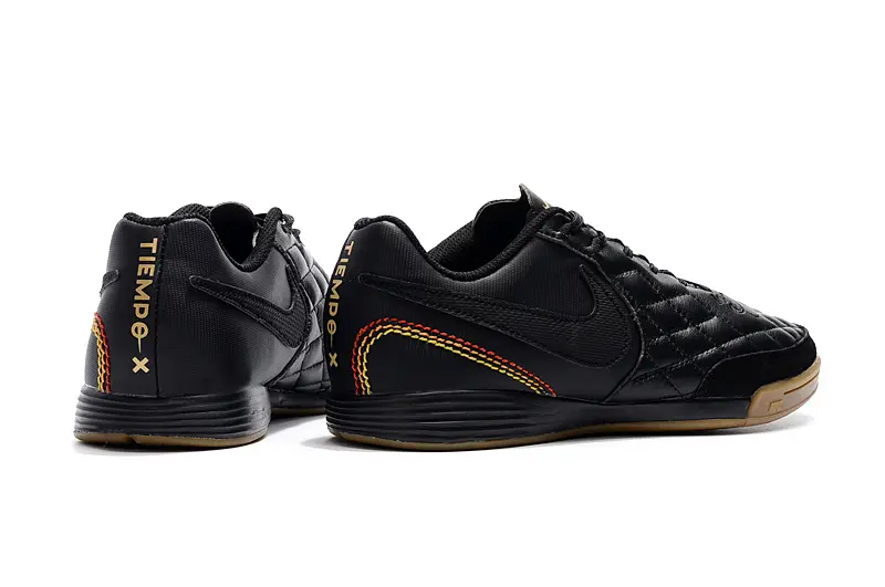 Nike Tiempo Ligera IV 10R IC - Black/Midnight Black/Gum Sole