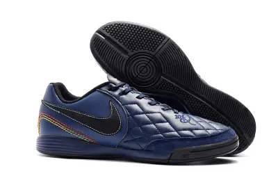 Nike Tiempo Ligera IV 10R IC - Navy/Bright Orange/Black
