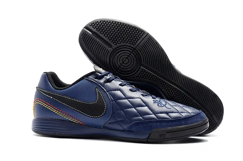 Nike Tiempo Ligera IV 10R IC - Navy/Bright Orange/Black