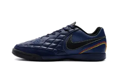 Nike Tiempo Ligera IV 10R IC - Navy/Bright Orange/Black