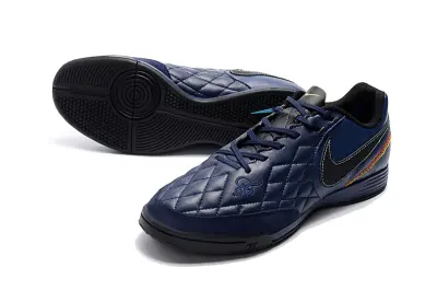Nike Tiempo Ligera IV 10R IC - Navy/Bright Orange/Black