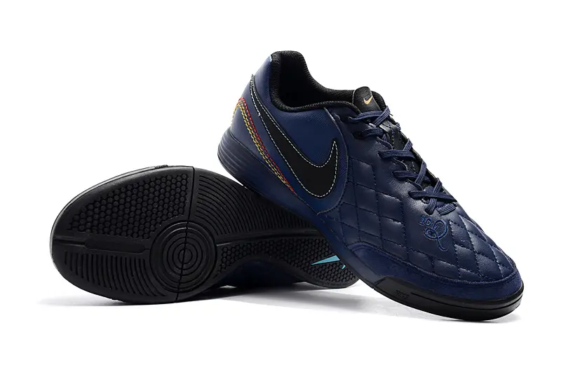 Nike Tiempo Ligera IV 10R IC - Navy/Bright Orange/Black