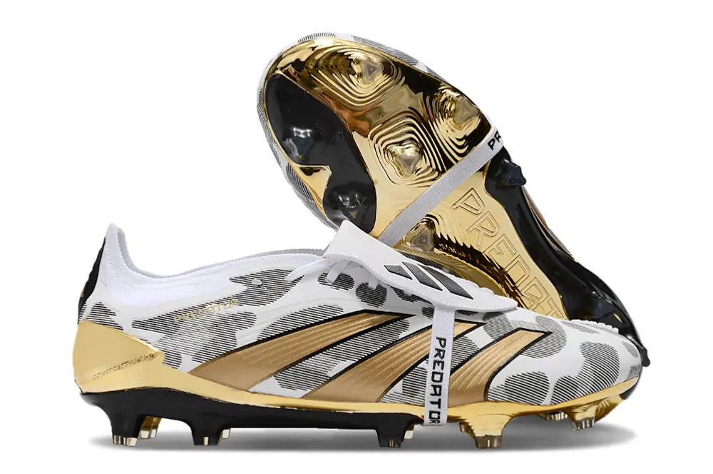 Adidas Predator Elite Foldover Tongue FG - White/Golden Glory/Stealth Black