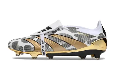 Adidas Predator Elite Foldover Tongue FG - White/Golden Glory/Stealth Black