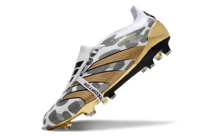 Adidas Predator Elite Foldover Tongue FG - White/Golden Glory/Stealth Black