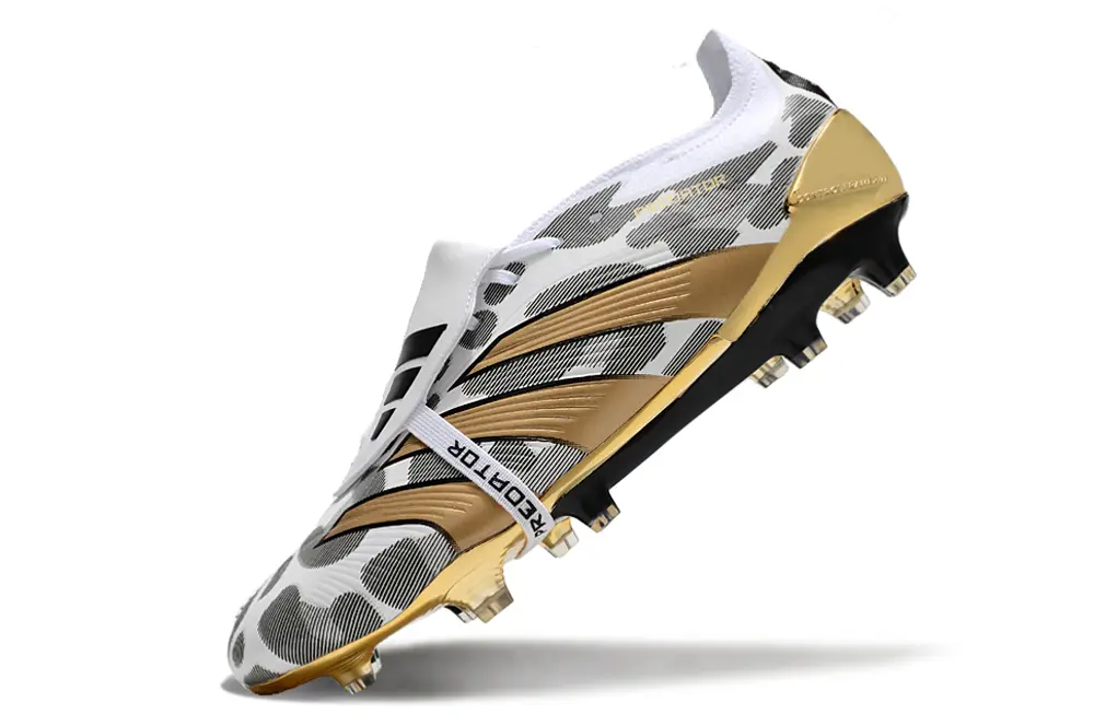 Adidas Predator Elite Foldover Tongue FG - White/Golden Glory/Stealth Black