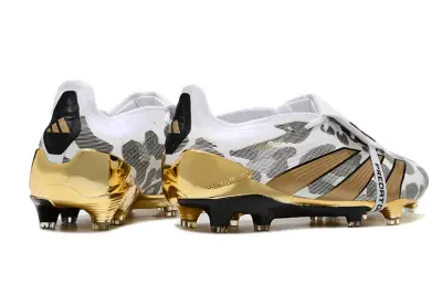 Adidas Predator Elite Foldover Tongue FG - White/Golden Glory/Stealth Black