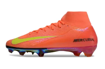 Nike Air Zoom Mercurial Superfly 10 Elite FG - Orange/Electric Lime/Flame Orange