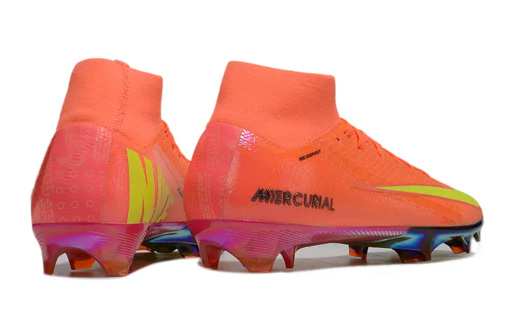 Nike Air Zoom Mercurial Superfly 10 Elite FG - Orange/Electric Lime/Flame Orange