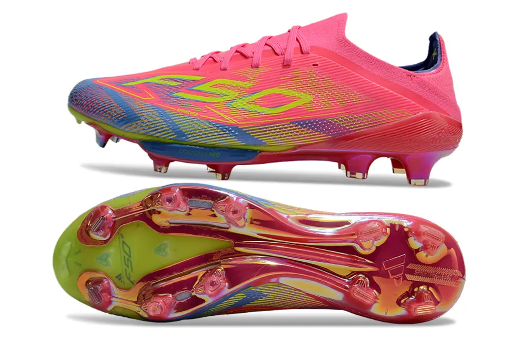 Adidas F50+ Elite Lightstrike Pro FG - Pink/Electric Pink/Sonic Yellow