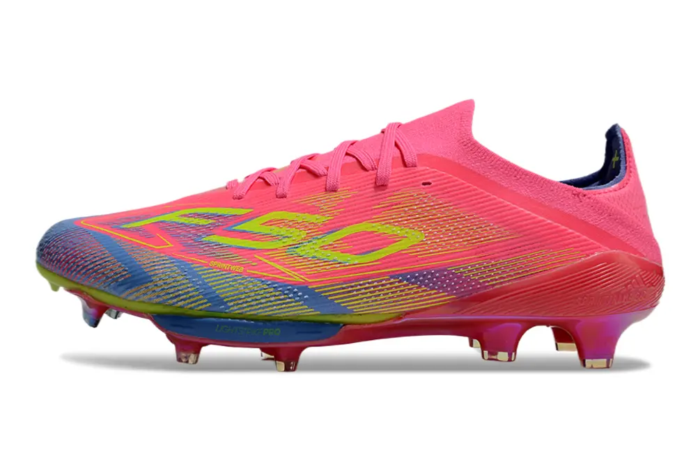 Adidas F50+ Elite Lightstrike Pro FG - Pink/Electric Pink/Sonic Yellow