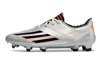 Adidas F50 Adizero FG - Silver/Black/Orange