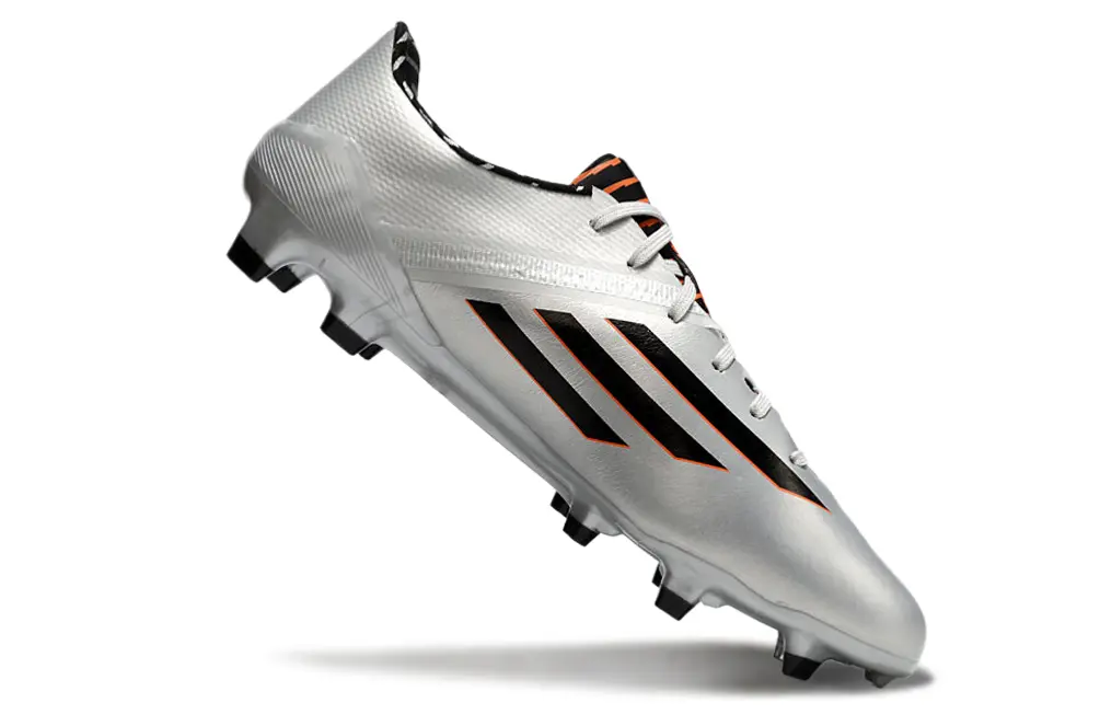 Adidas F50 Adizero FG - Silver/Black/Orange
