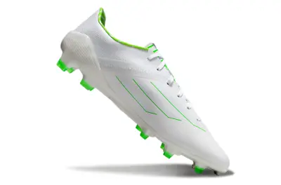 Adidas F50 Adizero FG - White/Lime Green/Neon Green