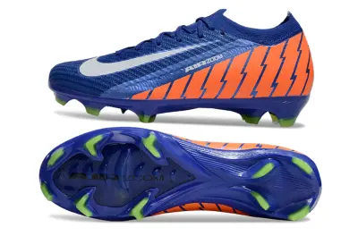 Nike Air Zoom Mercurial Vapor 16 Elite FG - Navy/Electric Orange/Lime Green