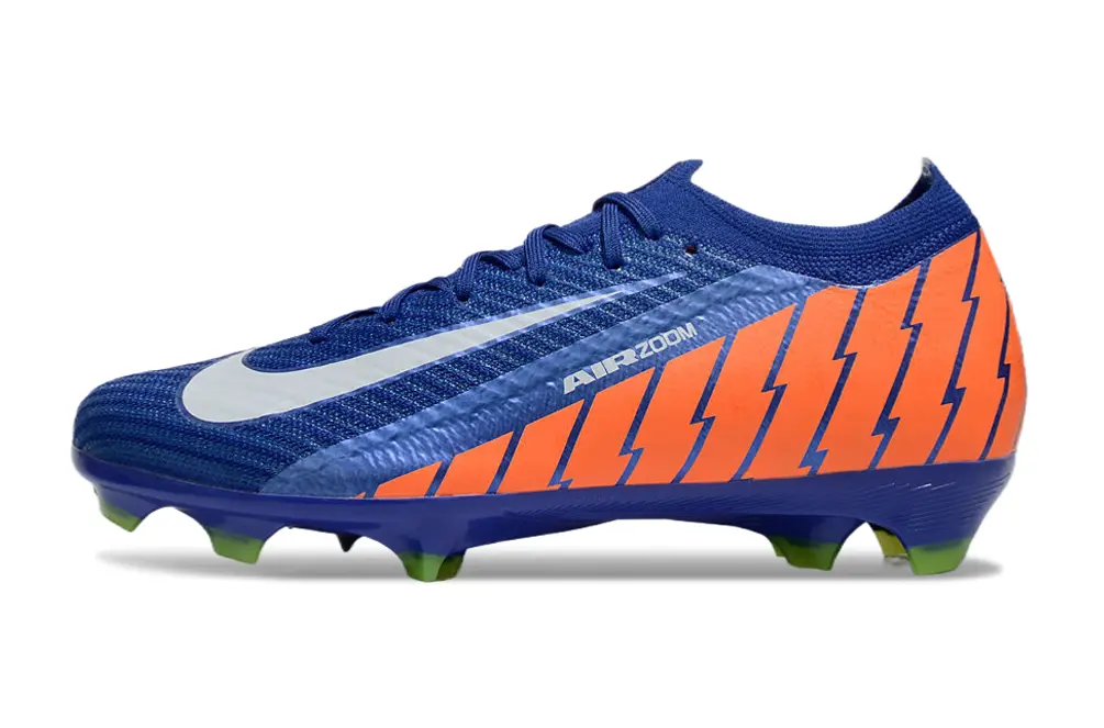 Nike Air Zoom Mercurial Vapor 16 Elite FG - Navy/Electric Orange/Lime Green