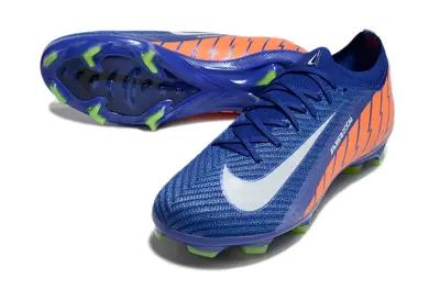 Nike Air Zoom Mercurial Vapor 16 Elite FG - Navy/Electric Orange/Lime Green
