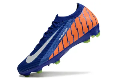 Nike Air Zoom Mercurial Vapor 16 Elite FG - Navy/Electric Orange/Lime Green