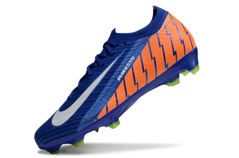 Nike Air Zoom Mercurial Vapor 16 Elite FG - Navy/Electric Orange/Lime Green