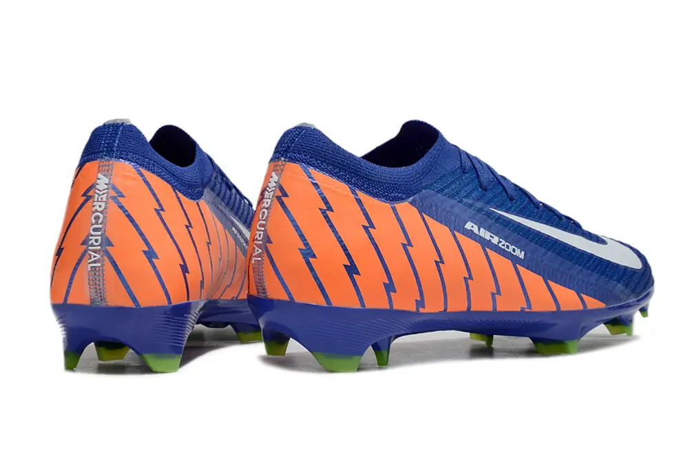 Nike Air Zoom Mercurial Vapor 16 Elite FG - Navy/Electric Orange/Lime Green
