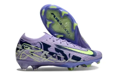 Nike Air Zoom Mercurial Vapor 16 Elite FG - Purple/Lavender Mist/Luminous Green