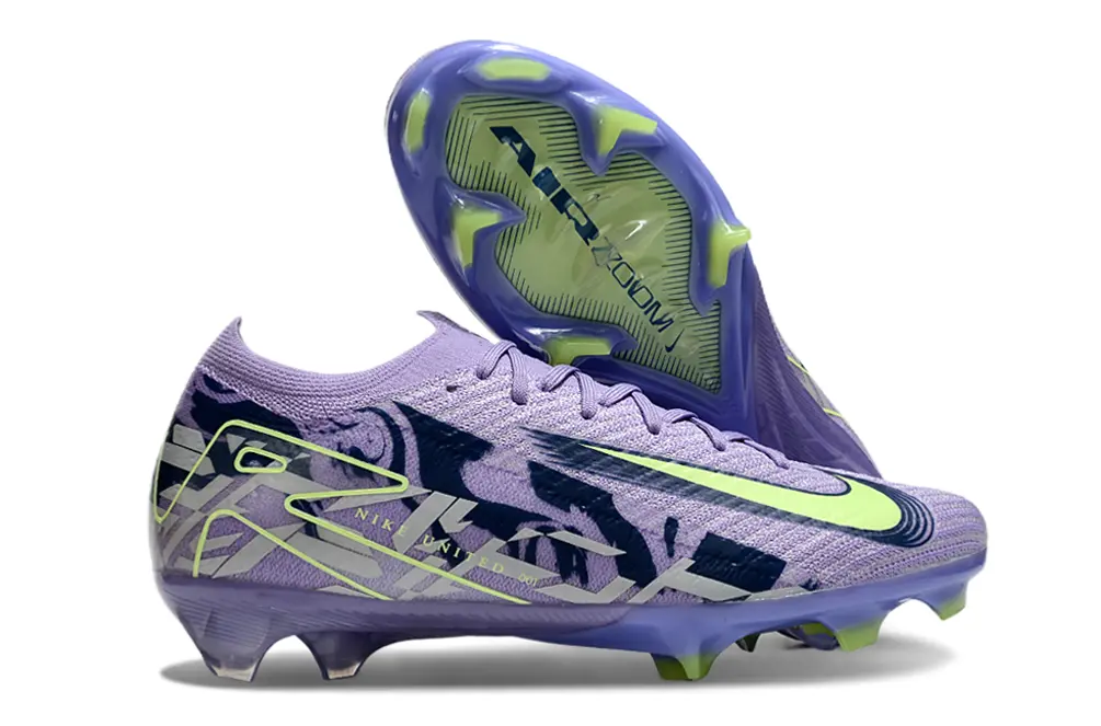 Nike Air Zoom Mercurial Vapor 16 Elite FG - Purple/Lavender Mist/Luminous Green