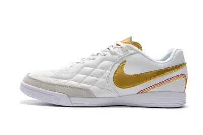 Nike Tiempo Ligera IV 10R IC - White/Gold Accent/White Base