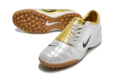 Nike Total 90 III TF - White/Golden Yellow/Brown Tan
