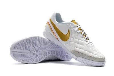 Nike Tiempo Ligera IV 10R IC - White/Gold Accent/White Base
