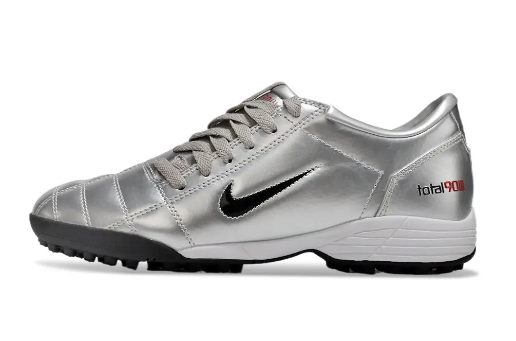 Nike Total 90 III TF - Silver/Metallic Silver/Black