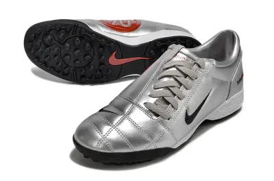 Nike Total 90 III TF - Silver/Metallic Silver/Black