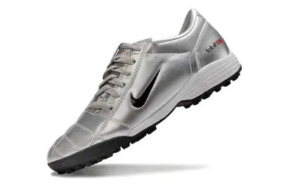 Nike Total 90 III TF - Silver/Metallic Silver/Black