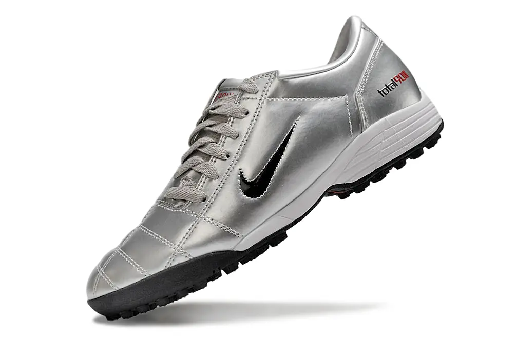 Nike Total 90 III TF - Silver/Metallic Silver/Black