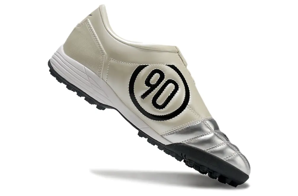 Nike Total 90 III TF - Silver/Light Gray/Crimson