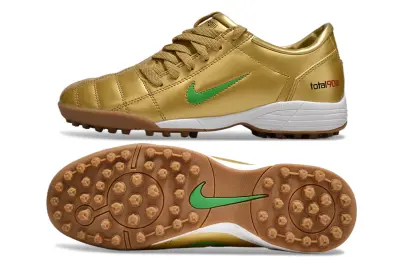 Nike Total 90 III TF - Gold/Emerald Green/Sunny Yellow