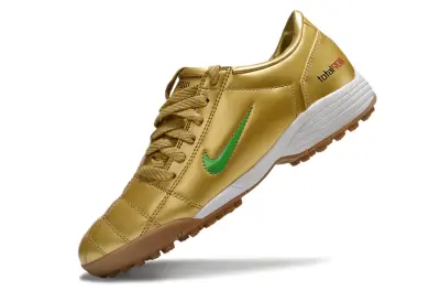 Nike Total 90 III TF - Gold/Emerald Green/Sunny Yellow